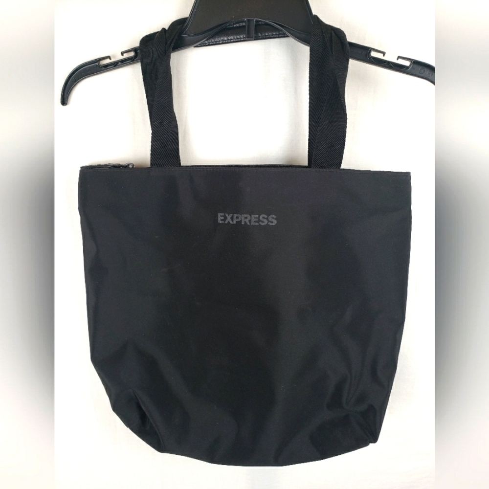 Express Black 3 Pocket Essential Tote Bag Sz L